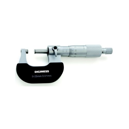 Micrômetro Externo Arco em Aço Forjado Capacidade 50-75mm Resolução 0,01mm Digimess 110.204
