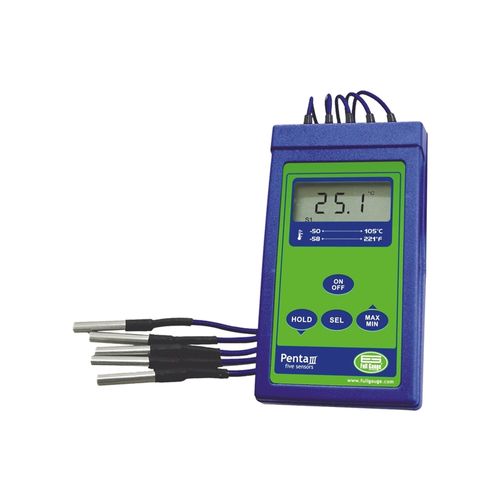 Termômetro Digital Faixa de medição:-50.0 a 105.0 ºC / -58.0 Full Gauge PENTA-III