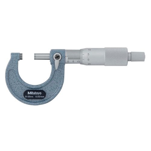 Micrômetro Externo 25-50mm 0,001mm com Placa de Isolação Térmica Mitutoyo 103-130