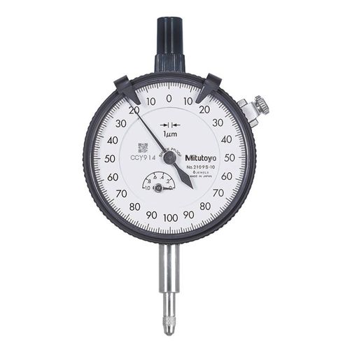 Relógio Comparador Capacidade 0-1mm Resolução 0,001mm Mitutoyo 2109S-10
