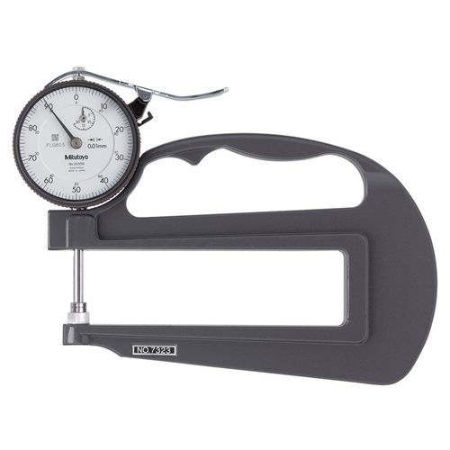 Medidor de Espessura Analógico 20mm 0,01m Prof/Arco 120mm Mitutoyo 7323