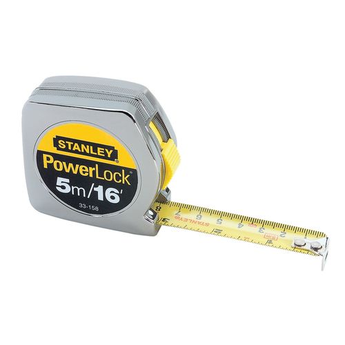 Trena Fita de Aço Powerlock ® 10Metros Stanley 33-463