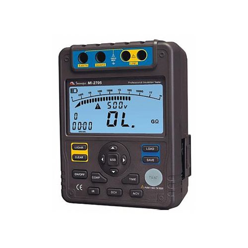 Megômetro CATIII 600V/ Tensão de Teste (DC) até 5kV e Interface Minipa MI-2705