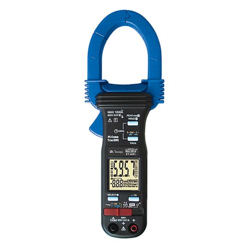 Alicate Wattímetro Interface USB Minipa ET-4091