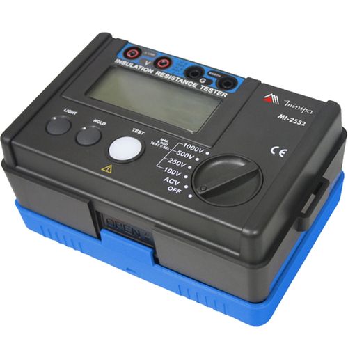 Megômetro CAT III 600V Resistência de Isolação até 5,5G Minipa MI-2552