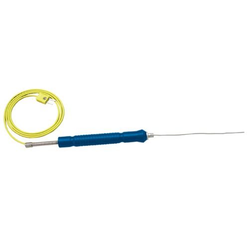 Sensor Tipo "K" Ø 1,5X150 mm Para Imersão Em Líquidos E Gases Com Rabicho Novotest.br MTK-150