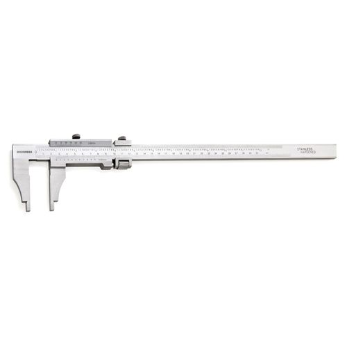 Paquímetro para Serviços Pesados com Bicos Normais Capacidade 600mm/24" Resolução de 0,02mm Digimess 100.062