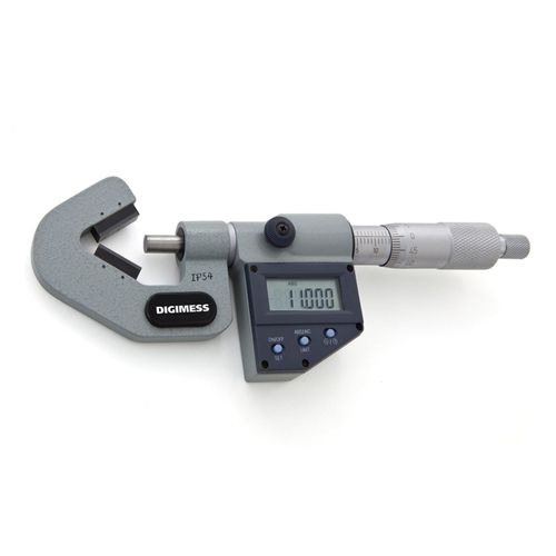 Micrômetro Externo Digital com Batentes em V IP54 Capacidade 65-80mm Digimess 113.087