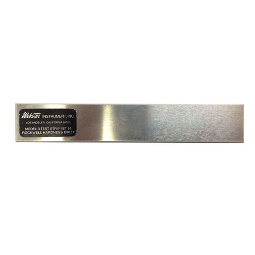 Padrão de Dureza (Aluminio) SET 16 ROCKWELL E90+-1 WEBSTER Novotest.br 35012