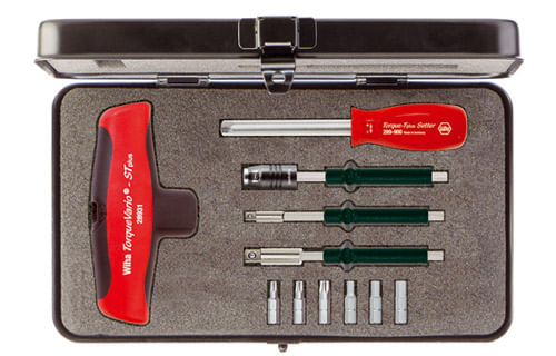 Torquímetro Tipo "T" de Torção com Escala 5-14Nm (Kit Com 11 pçs) Novotest.br 2893-S301