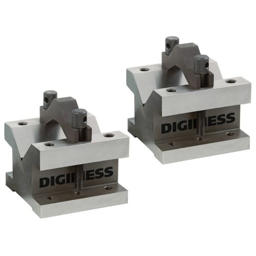 Blocos em V com Grampos 105x105x78mm Digimess 310.004