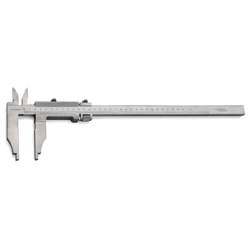 Paquímetro para Serviços Pesados com Orelhas para Medições Internas Capacidade 0-300mm Resolução de 0,02mm Digimess 100.167A
