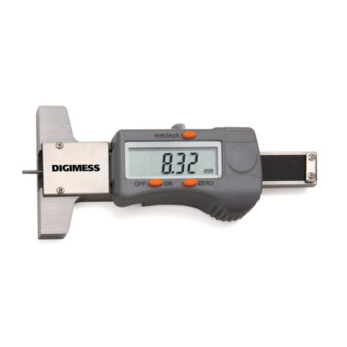 Paquímetro Digital de Profundidade para Sulcos de Pneus Capacidade 30mm/1,2" Digimess 100.200L