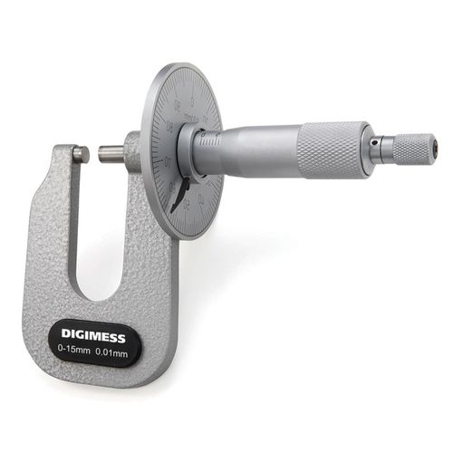 Micrômetro Externo com Disco para Medição de Chapas 0-25mm Digimess 113.064D