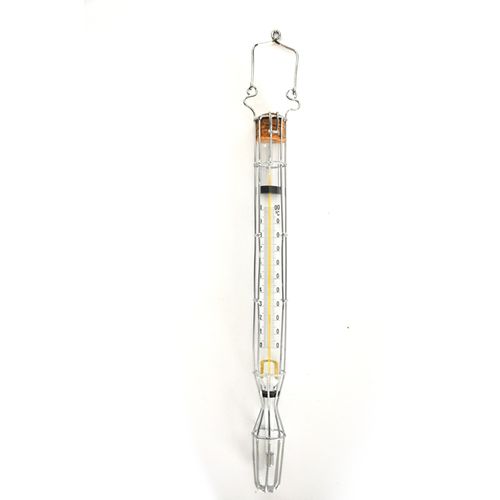 Termômetro Caramelômetro 0+150 x 1°C Hg Proteção Arame 380+5 Incoterm 5118.1