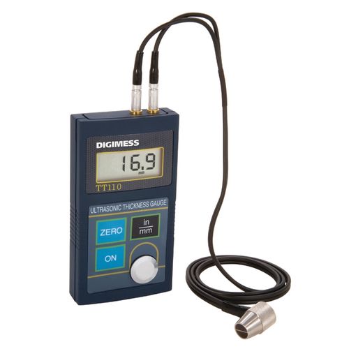 Medidor de Espessura por Ultrassom Especial para Aço Carbono Digimess 400.151