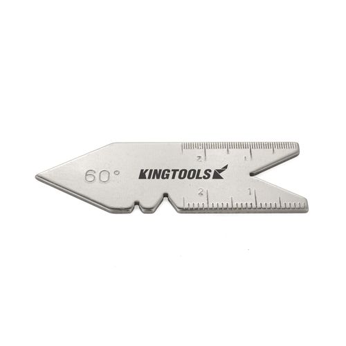 Escantilhão Para medições de perfis com ângulo de 55° Kingtools 600.082