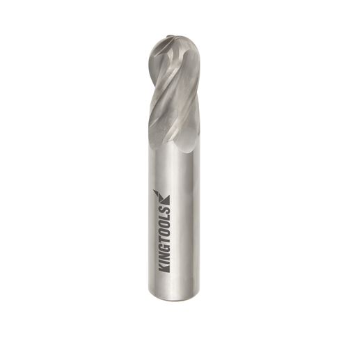 Fresa de Topo Esférica Ø 22mm fabricada em Metal Duro (Interiça) Kingtools 82004