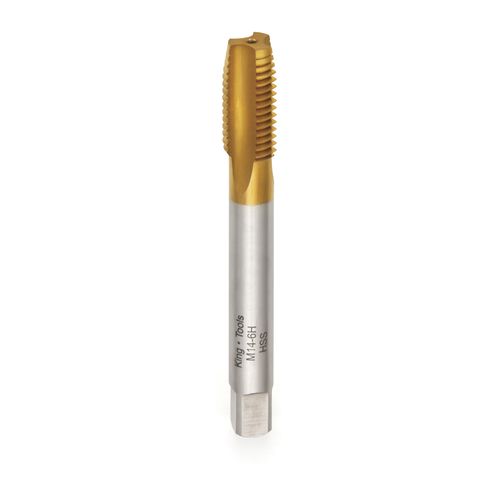 Macho Máquina Rosca M24X3 Métrica Grossa (M) Canal Reto Haste Passante Kingtools 2104/3 M24X3-TIN