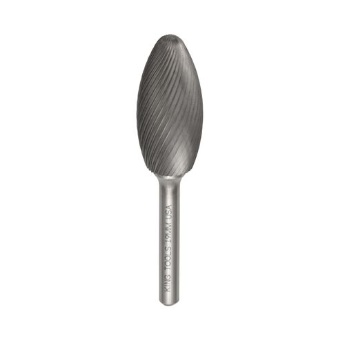 Lima Rotativa Labareda Metal Duro Ø16mm Comp. de Corte 36mm Haste 6x44mm Kingtools SH-6M