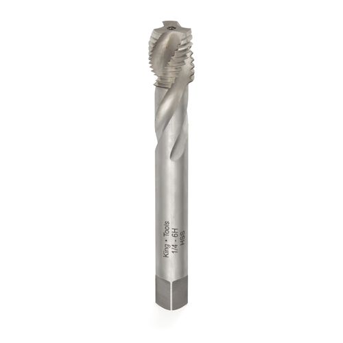 Macho Máquina Rosca M12X1.25 Métrica Fina (MF) Ponta Helicoidal Kingtools 2105/1 M12X1.25