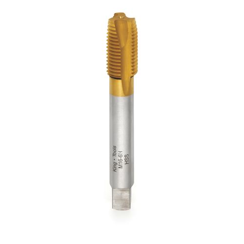Macho Máquina Rosca 3/4 UNC Unificada Grossa (UNC) Canal Helicoidal Kingtools 2106/2 3/4 UNC-TIN