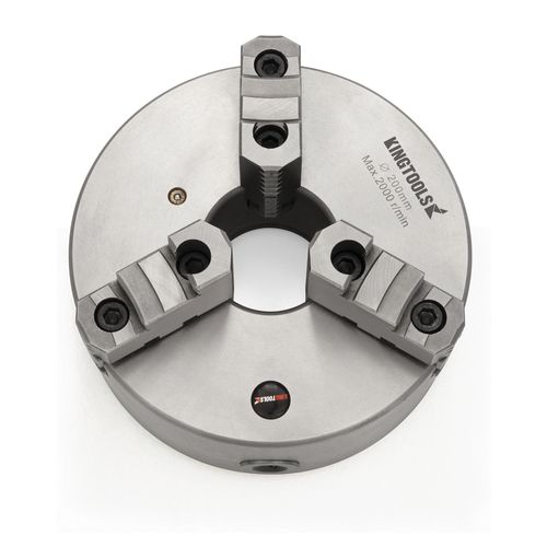 Placa Para Torno Ø400mm Com 3 Castanhas Para externo e interno Sobrepostas Kingtools 820.039
