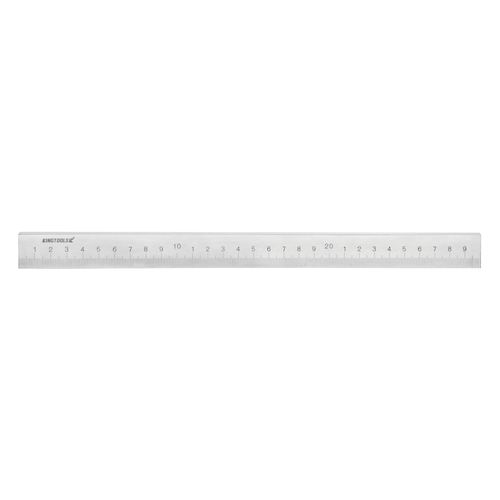 Régua Paralela 300mm Com Graduação de 1mm Fabricada Em Aço Inoxidável Kingtools 600.210