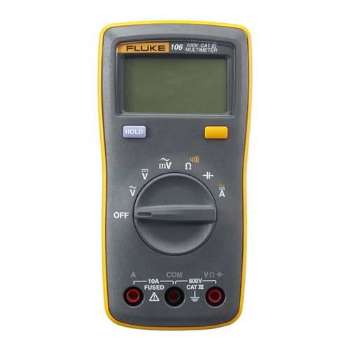 Multímetro Digital 3 ½ Dígitos Tensão/Corrente AC/DC CAT III Fluke-106