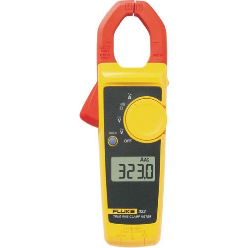 Alicate Amperímetro True-RMS Corrente 400A AC CAT III 600V Fluke-323