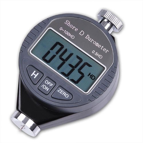 Durômetro digital 0 a 100 Shore D normas DIN 53505 e ASTM Novotest.br TEC-35540D
