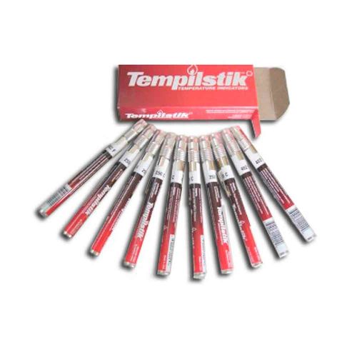 Lápis Térmico 149°C/300°F Caixa com 10 Unidades Tempil TEMP-TS0300