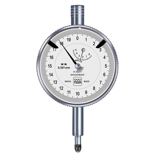 Relógio Comparador Capacidade 0-5mm Resolução 0,001mm Diâmetro 58mm Compac 556