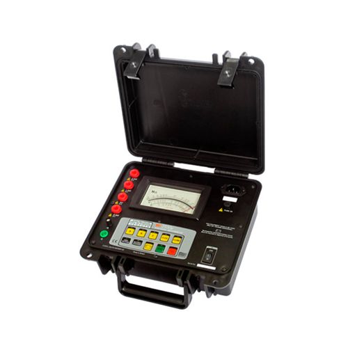 Megôhmetro Analógico 100V 250V 500V 1000V Alcance 2T Ohms Megabras MI-1050E