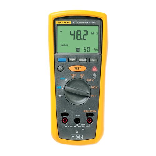 Equipamento de Teste de Resistência de Isolamento Gama de Isolamento 0,01MOhms a 10GOhms Fluke-1507