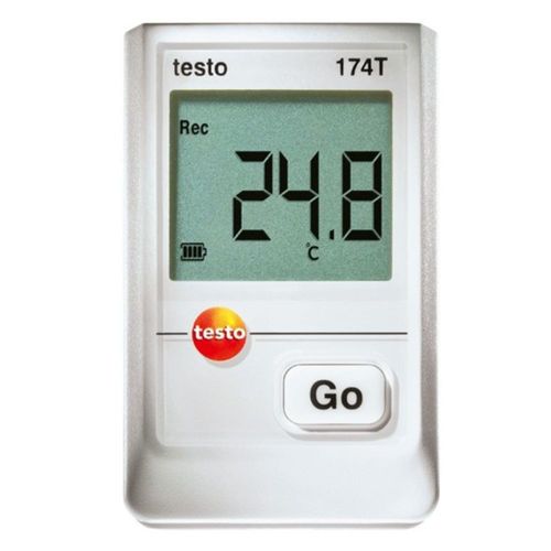Data-Logger de Temperatura Faixa -30 a 70°C Resolução 0,1°C IP65 Testo 174T TESTO 0572 1560