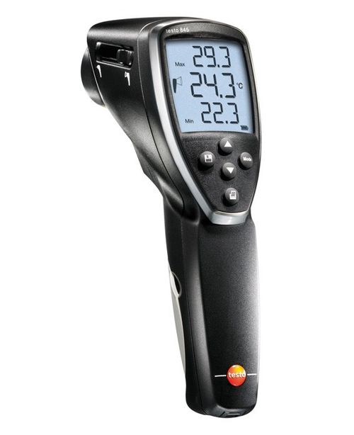 Termômetro de Infravermelho -35 a 950°C Resolução Ótica de 75:1 com Módulo de Umidade Testo 845-UMD