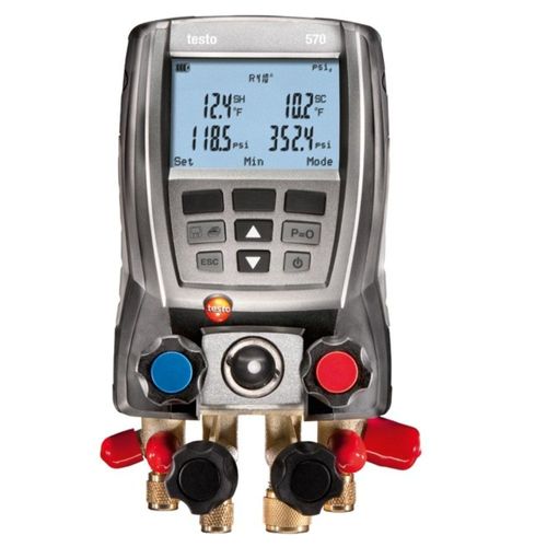 Manifold Digital Maleta 2 Sondas de Temperatura Testo 570-2