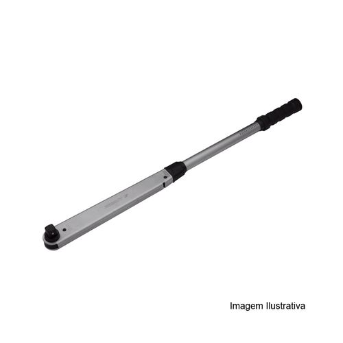Torquímetro de Estalo Quadrado de 1/2" Capacidade 45 - 230 N.m Resolução 5 N.m Ref 2550-23 Robust 060.420
