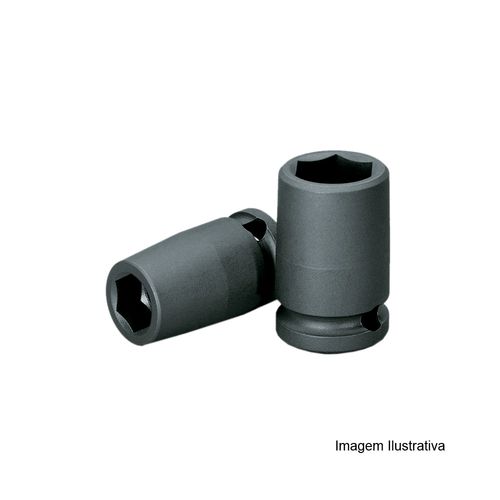 Soquete Sextavado de Impacto 1/2" Ref RK12-14 Robust 060.806