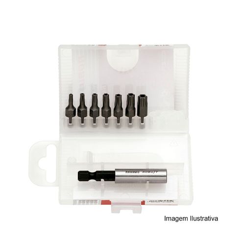 Jogo de Bits 8 Peças Ref 206 Robust 061.795