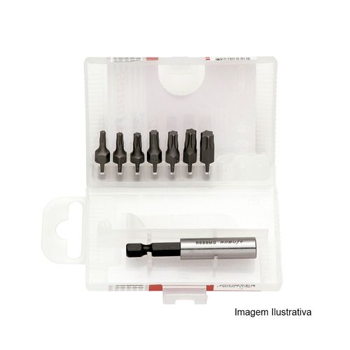Jogo de Bits 8 Peças Ref 205 Robust 061.796