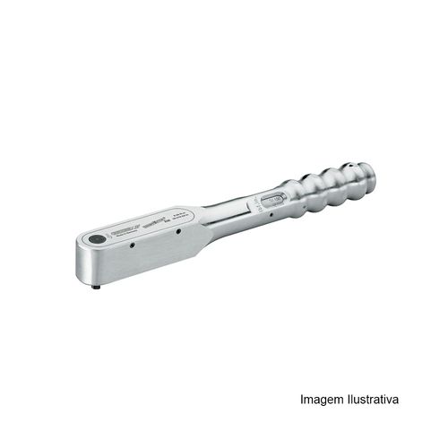 Torquímetro de Estalo Dremometer AM Faixa 6-30N.m/50-270lbf.pol Resolução 1Nm/10lbf.pol Quadrado 1/4'' 047.600 Gedore 8554-01