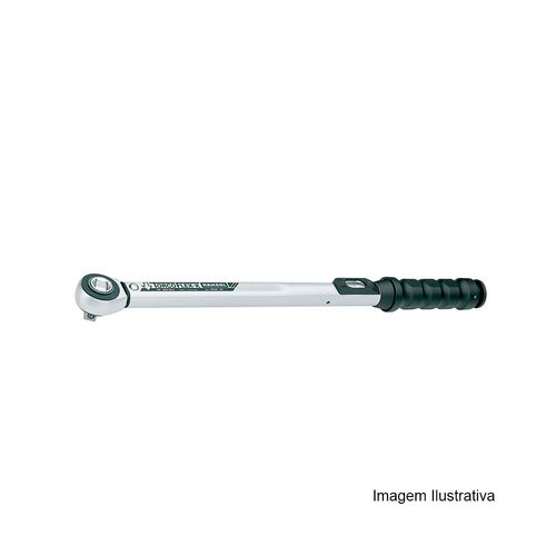 Torquímetro Torcoflex K Br Quadrado de 3/8" Capacidade em N.M 8-70 Resolução 2 N.M Ref. 3550-07 Gedore 047.892