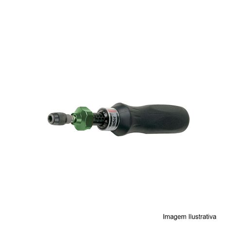 Torquímetro Axial de Escape e Escala Encaixe 1/4" Alcance 30-80lbf.pol Resolução 1lbf.pol 052.531 Gedore QSA 80 FH