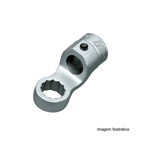 Cabeça Intercambiável Chave Estrela 21mm Encaixe 16mm para Torquímetro 048.055 Gedore 8792-21