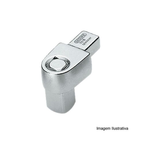 Cabeça Intercambiável Quadrado 3/4 Encaixe 14X18 para Torquímetro Ref 7618 04 Gedore 048.197