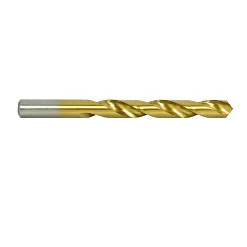 Broca Helicoidal com Tratamento de Titânio em Aço Rápido (HSS-Tin) - 4,50mm - Ref. 338 - Titânio Rocast 137,0008