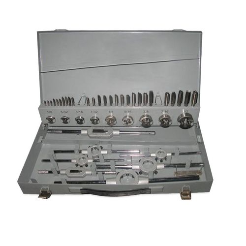 Kit para Roscar - 1/8-1/2"Rosca Unificada Grossa - UNC - Ref. 45 PCS Rocast 94,0002