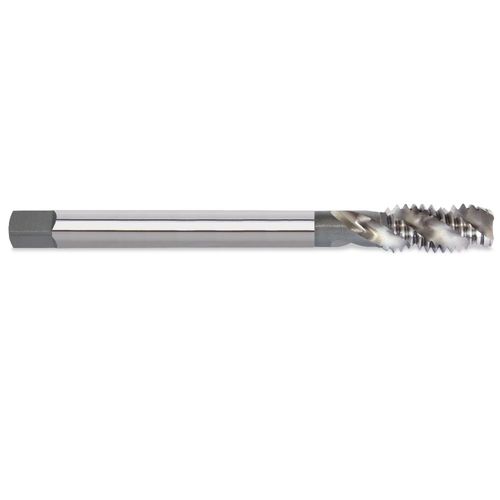 Macho para Máquina em Aço Rápido (HSS) Haste Passante Rosca Whitworth Grossa (BSW) - Canal Helicoidal - 1/2"-12 FPP - Ref. DIN2183 Rocast 65,0202